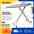 Ironing Board with Safety Iron Rest Collapsible ironing board Household kabayo ng plantsa with foam. 