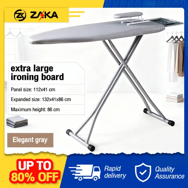Ironing%20Board%20with%20Safety%20Iron%20Rest%20Collapsible%20ironing%20board%20Household%20kabayo%20ng%20plantsa%20with%20foam%20-%20Image%202