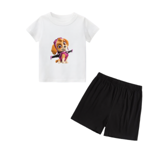 LowPrice Baju Anak Perempuan Usia 1-8 Tahun Paw Patroli Kode 02