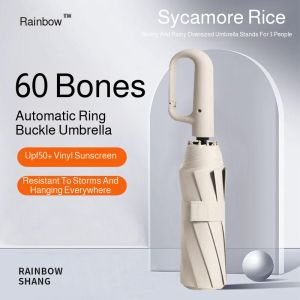 Raincoat Increase Loop Buckle Portable Folding Umbrella Rainproofing Tools Oversized Business Occasions