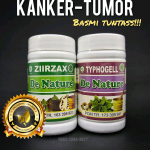 Obat Herbal Tumor Kangker Kelenjar Getah Bening Ziirzax Thypogell DeNature Mengatasi Maaslah Miom