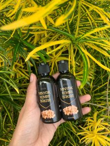 Minyak Kemiri Bakar Original 100 Ml dan 60 Ml Untuk Penumbuh Rambut dan Penghitam Rambut