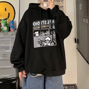 Áo Khoác Hoodies StudioMẫu Áo Đẹp Chưa Bao Giờ Hết HotChất Vải Mềm MịnForm Rộng Thoáng MátẢnh Và Video Thật Luna Fashion