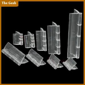 [The Gesh] 10PCS Durable Clear Acrylic Folding Hinges Transparent Plexiglass Hinge 5 Sizes