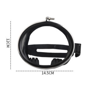 COD ready stock HD Waterproof Tempered Glass Stainless Diving Goggles Fisherman Swimming Goggles