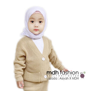 Sweater Cardigan Anak Rajut Tebal Berkualitas
