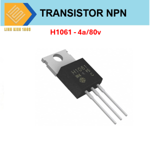 Linh kiện bán dẫn Transistor H1061 NPN TO-220 dòng điện 4A- 80V 3 chân
