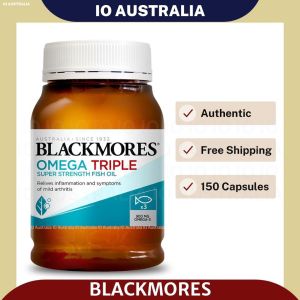 Blackmores Omega Triple (Concentrated Fish Oil) 150 Capsules 三倍浓缩鱼油