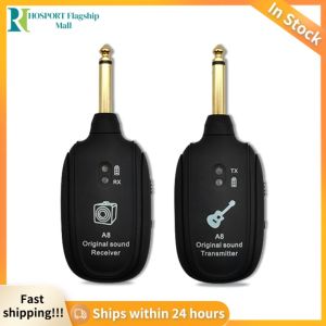 Electric Guitar Wireless Transmitter and Receiver Set with Stable Signal and Low Latency