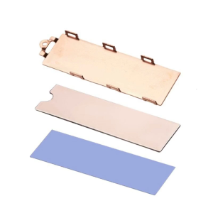 Bền M.2 Nvme Tản Nhiệt Đồng 2280 Ssd Tản Nhiệt Với Silicone Miếng tản nhiệt tay nghề cao Làm Mát Làm Mát Tấm