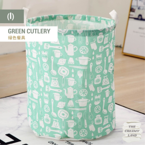 Ready Stock Long Large Big Foldable Laundry Basket Hangable Bucket Bag Box Storage Organizer Waterproof Durable Space Saving High Capacity Modern Minimalist Simple Household Bedroom Bathroom Toilet Balcony Clothing Dirty Clothes Toys Washing Machine Dobi