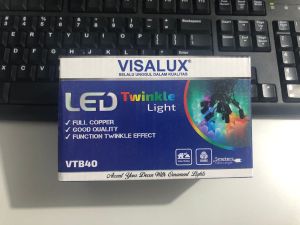 Lampu Led Rainbow Motif Bintang Cone Apple dan Butterfly 5 Meter Visalux KlikAja88