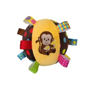 【Bessant】บอลหมา ของเล่นหมา ลูกบอลฝึกหมา ลูกบอล สำหรับสัตว์เลี้ยง ของเล่นสัตว์เลี้ยง มีระฆัง สีสันน่ารัก ทำจากวัสดุทนทาน