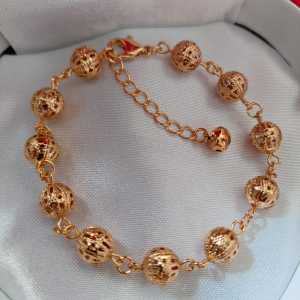 Gelang Bola Gold Terlaris Gelang Bola Wanita Gelang Cantik