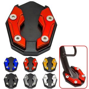 FXUP Phổ quát Đệm kê chân xe máy Bản Lai Rộng Hơn Hợp  nhôm Miếng đệm chân chống  Hỗ trợ ổn định Tấm lót mở rộng chân chống Chỗ đỗ xe máy.