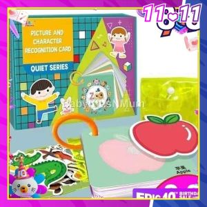English Chinese Early Education Interactive Flash Card Picture Character Recognization Cards Preschool Education