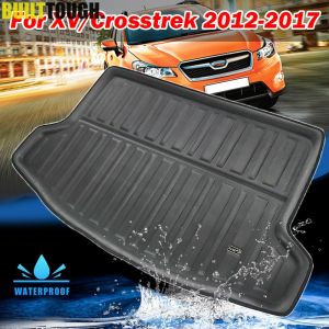 For Subaru XV Crosstrek Impreza Hatchback 2012-2017 Rear Boot Liner Trunk Cargo Mat Tray Floor Car 2013 2014 2015 2016