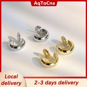 [COD] AqToCna Ship within 24 hours 1Pair Simplicity Temperament Ear Clips Vintage Cute Cartilage No Pierced Clip Earrings For Women Girls Jewelry Accessories Gifts