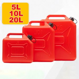 NALANILI 5L/10L/20L Oil Barrel HPDE Thickened Car Spare Fuel Tank Portable Replacement Refueling Barrel Car Motorcycle