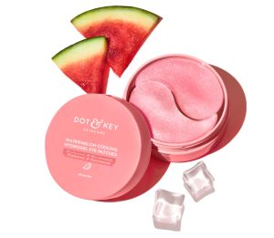 Dot & Key Watermelon Cooling Hydrogel Under Eye Patches for Dark Circles