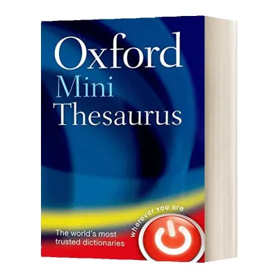 Milu Oxford Mini Thaurus หนังสือพจนานุกรมภาษาอังกฤษต้นฉบับ