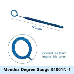 Mendez Degree Gauge Rings Mark 1pc Ophthalmic Hook Corneal Marker Eye Surgical Instruments