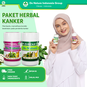 (TERLARIS & TERAMPUH) Typhogell Ziirzax Obat Kanker & Obat Tumor Kista Asli De Nature Herbal