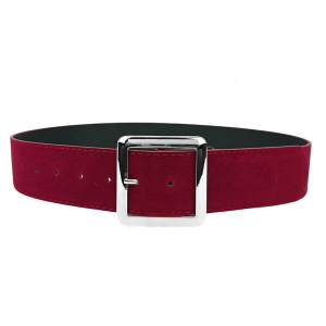 เสื้อโค้ทเข็มขัดกว้างสำหรับผู้หญิงสายรัดเอวสไตล์โกธิคพั้งค์หัวเข็มขัดโลหะ