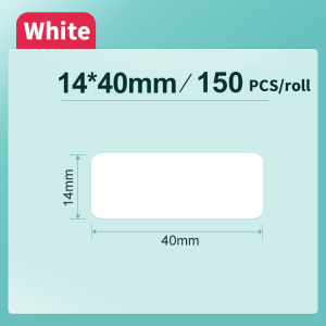 NIIMBOT B18 label printer waterproof oil-proof Self adhesive Three pet Thermal sensitivity Printing paper supermarket commodity Code printer Code paper switch key colour label Sticker waterproof Tag paper