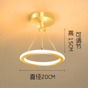 SXH  Đèn lối đi kiểu Bắc Âu hiện đại tối giản mẫu mới đèn treo nhỏ bên giường không khí đọc sách tinh tế đèn treo nhỏ cho phòng ăn