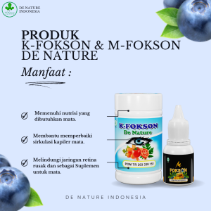 PROMO (2 Paket) Obat Tetes Mata K-FOKSON De Nature Obat Mata Minus Obat Mata Katarak Asli BPOM