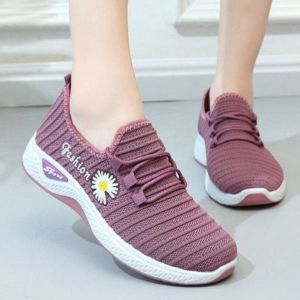 Bundara Se-090 Good quality sepatu Fashion Wanita Sneakers wanita flower