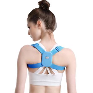 【WJ】Induction vibration intelligent corrector Hunchback correction belt Adult anti hunchback correction sitting posture device for children