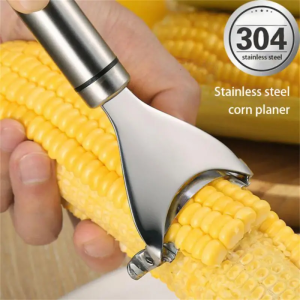 [Same Day Ship] 304 Stainless Steel Corn Stripper Corn Thresher Stripper Peeler Corn Kerneler Peeler Fruit Vegetable Kitchen Tool