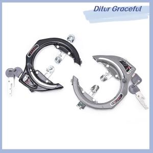 Ditur Bicycle Lock Computer Locks Mountain Bike Lock Anti-theft Steel Chain With Keys