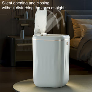 Smart Trash Can 22L Automatic Sensor Garbage Bin Large Capacity Induction Trash Can For Kitchen Bathroom