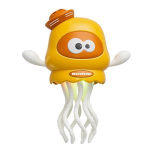 LIEYH แบบโต้ตอบ ของเล่นปลาหมึกเต้นรำไฟฟ้า พลาสติก จำลอง ปลาหมึกเต้นรำเดิน ตุ๊กตาสัตว์แกว่ง คอลเลกชัน ของเล่นปลาหมึกคลานแบบโต้ตอบ สำหรับเด็กเล็ก