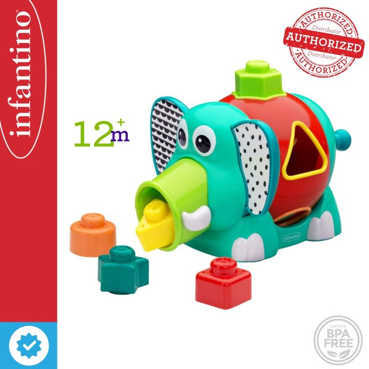 INFANTINO Jumbo Shape Sorter™ (BPAFree) Developmental Toy Sensory