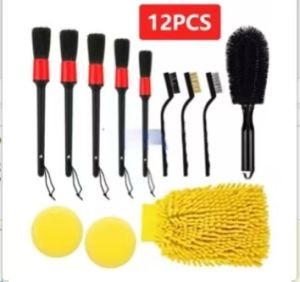 15 pieces / 14 pieces / 12 pieces car beauty tools cleaning brush detail brush set car detail set interior cleaning polishing set