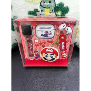 Free Case + Pendant Cartoon Sanrio TWS-S19 Earphones - Wireless In-Ear LED Watch & Cartoon Case Sports Wireless Headset In-ear Noise Student Bluetooth Earphones Set