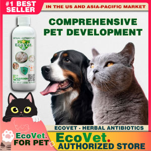 Ecovet Pet Food Supplement Powder - Enhances Nutrient Absorption Boosts Immunity and Supports Pet