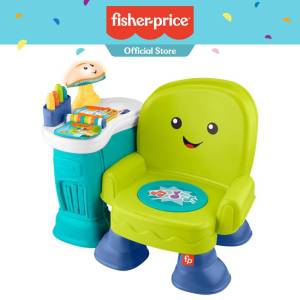 Fisher-Price Toddler Toy Laugh & Learn Song & Story Learning Chair with Music Lights & Activities for Kids Ages 1+ Years