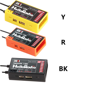 ตัวรับ PWM HR7E ELRS 8 Channel 2.4GHz สำหรับเครื่องบินบังคับระยะไกลพร้อม DC4.5-74V ควบคุมระยะไกล