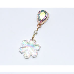 Metal shoes charm cross charms Shoe Buckle Hole Shoe Accessories Diamond Flower Pendant Fashion Shoes Accessories