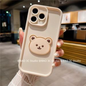 New Casing Realme C71 NFC Realme GT 7 Dream Edition GT 7T Ins Cute Cartoon Fashion Bear Phone Case All-inclusive Anti-fall Shockproof Soft Back Cover 2025
