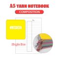 10pcs ZOFDA YARN A5 writing Composition notebook 80 Leaves 4Color giveaways for kids notepad. 