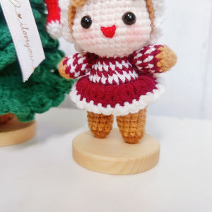 QUANSEN Felt Craft Polymer Clay Project Displaying Crochet Amigurumi Stand Display Base