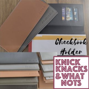 Personalized Checkbook holder/ Check book cover/ Cheque book FREE Name!!!