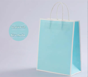Paperbag / Tas Kertas / Kantong Kertas Warna Warni [Min Pemesanan 5 Pcs] Paper Bag Warna Pastel/Paper Bag Polos Warna / ShopingBag/Goodie Bag / Gift Bag / Tas Kado Ulang Tahun
