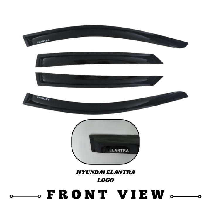 GECA%20RAIN%20VISOR%20ELANTRA%202020%20BLACK%201.8MM%20(11701)%20-%20Image%204